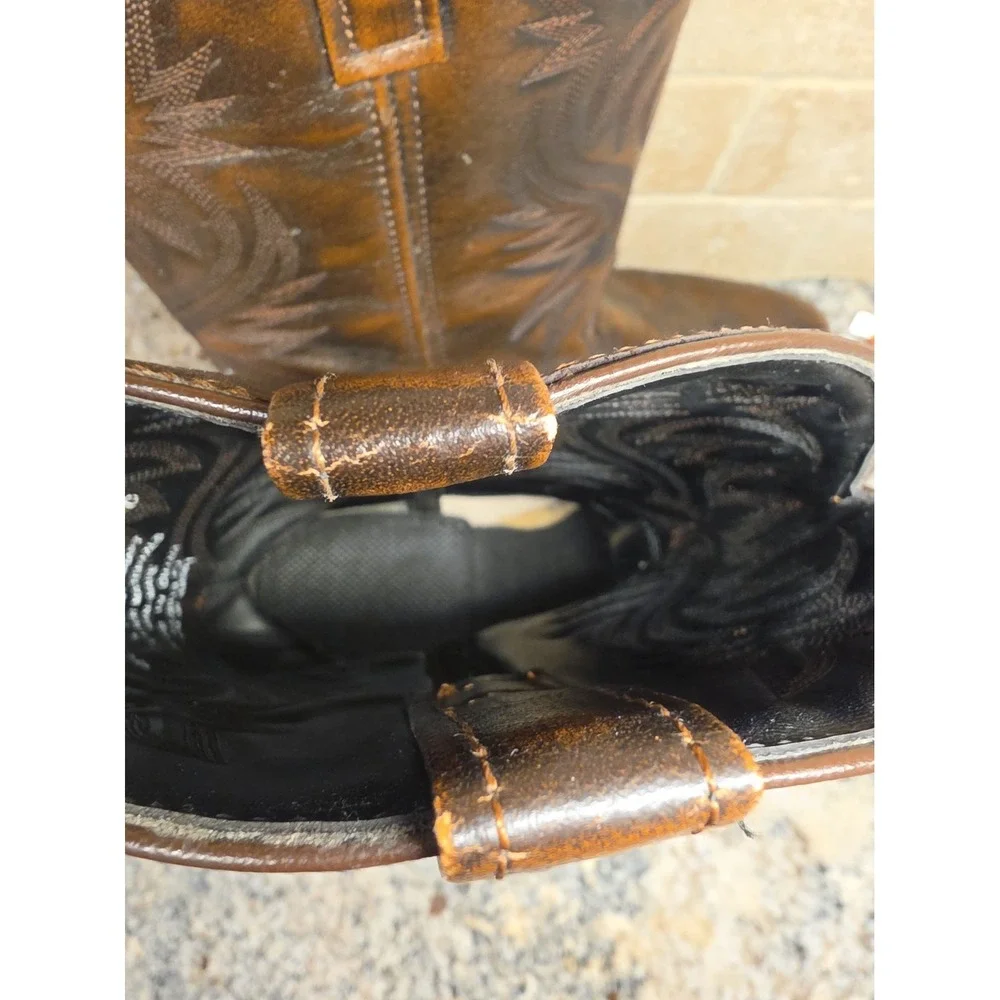 Laredo Brown Cowboy Boots 12D Mens